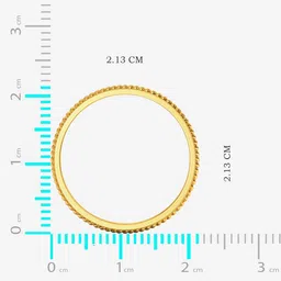 Joyalukkas Men 22Kt Gold Finger Ring - 4.135 g image 2