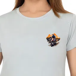 TRENDSATTIRE Graphic Printed Round Neck T-shirt image 4