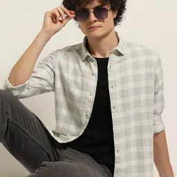 Bushirt Men Classic Checked Casual Shirt-picture-27