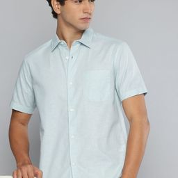 Flying Machine Pure Cotton Slim Fit Casual Shirt-picture-5
