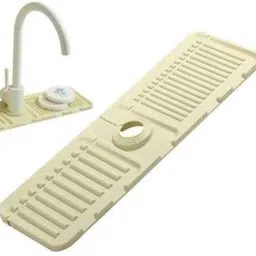 hudioo Kitchen Non-Slip Silicone Sink Drainer Pad Splash Guard Countertop Protect Collapsible Strainer-picture-46