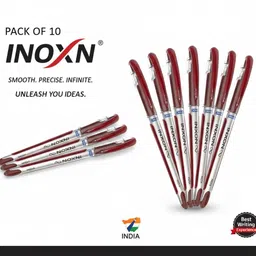 doms INXON Ballpoint Pens With Soft Rubberized Grip For Comfortable Writing Ball Pen-picture-10