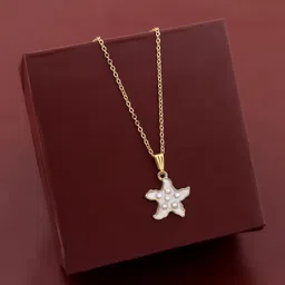 SZN Set Of 2 Stainless Steel Gold-Plated Necklaces And Chains image 2