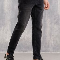 WROGN Men Skinny Fit Mid-Rise Stretchable Jeans-picture-22