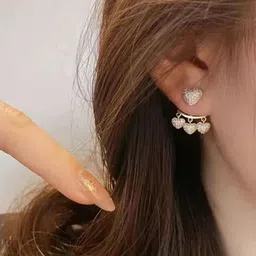 TheVineGirl Heart Shaped Studs Earrings-picture-29