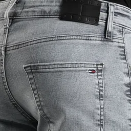 Tommy Hilfiger Men Slim Fit Mid-Rise Light Fade Jeans image 5