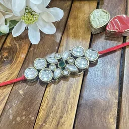JN HANDICRAFT Green Rakhi-picture-57
