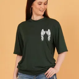 LECOWAR Women Pack Of 2 Drop-Shoulder Sleeves T-shirt-picture-12