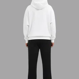 TheBTclub Printed Hooded Neck Sweatshirt With Trousers Co-Ords image 3