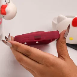 PEEPERLY Women OnePlus 12R Meow Makeup Mirror Back Case image 4