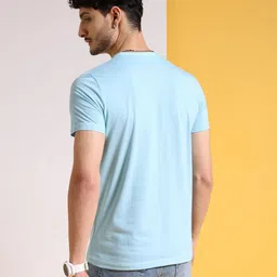 The Indian Garage Co Men Colourblocked T-shirt image 3