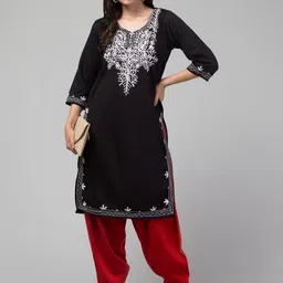 CROWN KING Women Loose Fit Salwar image 2