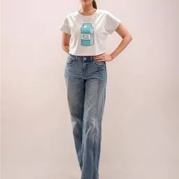 Zink London Women Printed T-shirt-image-33