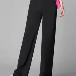 BAESD Women Relaxed Straight Leg High-Rise Trousers-picture-38