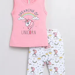 Mars Infiniti Girls Printed Top with Capris image 4