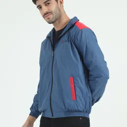 VROJASS Self Design Men Wind Cheater image 3