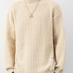 StyleCast Men High Neck Pullover Sweaters-picture-34