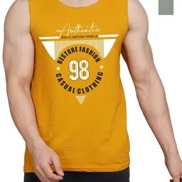 WOOSTRO Men Pack Of 2 Typography Printed Round Neck Cotton Slim Fit T-shirts-picture-21