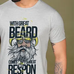 INKMAN Men Typography Printed Bio Finish T-shirt image 5