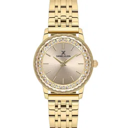 Daniel Klein Women Embellished Dial & Bracelet Style Straps Analogue Watch DK.1.13825-2-image-43