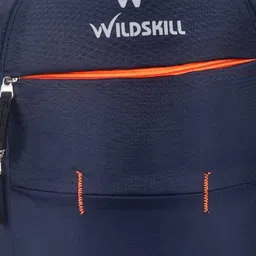 WILDSKILL Unisex Brand Logo Backpack With Compression Straps image 3