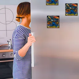 giftshala GIFTODAY Multicoloured Printed Durable Decorative Magnet image 5