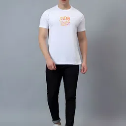 SZN Men Typography Printed Round Neck T-shirt image 5