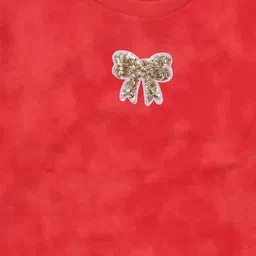 White Snow Girls Printed Sweatshirt image 3
