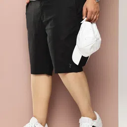 Thomas Scott Plus Size Mid-Rise Jorts-image-89