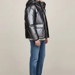 Mast & Harbour Stand Collar Long Sleeves Padded Jacket image 5
