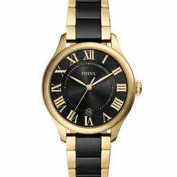 Fossil Women Gilmore Ceramic Bracelet Style Straps Analogue Watch CE1132-picture-7