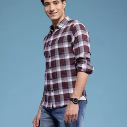 HERE&NOW Checked Casual Shirt image 4