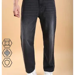 BREXX Men Smart Regular Fit Mid-Rise Light Fade Stretchable Jeans-picture-16