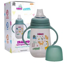 Adore Pro Ireland Palette Premium Baby Spout Sipper With Handle-240 ml-picture-37