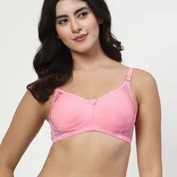 LILY Women Pack of 4 Bralette Full Coverage Bra image 5