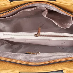 Forever Glam by Pantaloons Women Solid Structured Handheld Bag image 4