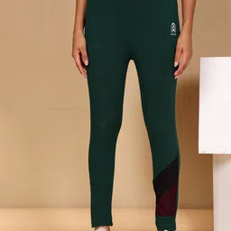 Zicada Women Colourblocked Skinny Fit Trousers-image-45