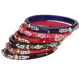 Somil Combo Of 2 Glass Bangle Set image 5