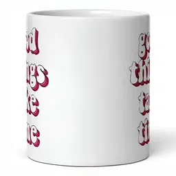 Mr UVD White Ceramic Cup image 2
