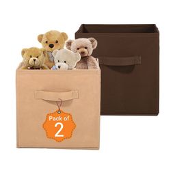 Kuber Industries Beige & Brown 2 Pieces Durable Multi-Utility Organisers-picture-25