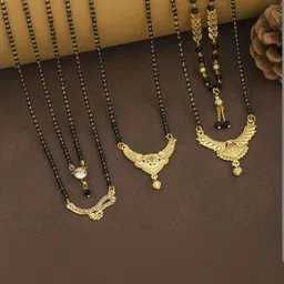 VEMISHTI Gold-Plated Mangalsutra image 1