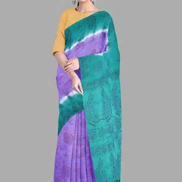 The Chennai Silks Ethnic Motifs Pure Cotton madurai Sungudi Saree-picture-15