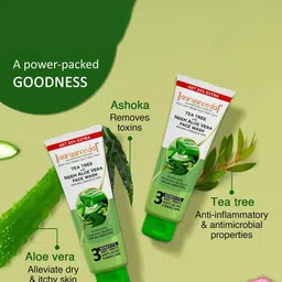 Aryanveda Tea Tree Face Wash With Neem, Aloevera, Millicapsules & Tulsi - 120ml image 5