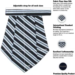 PELUCHE Men Striped Cravat image 5