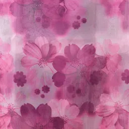 DESH BIDESH Floral Printed Organza Saree image 3