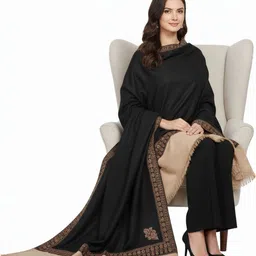 Vrinde Women Paisley Embroidered Pashmina Shawl-picture-15