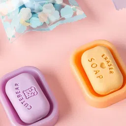 VR Creatives Unisex Kids Pack Of 2 Mini Bathing Soap Erasers-picture-24