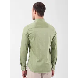 The Indian Garage Co Checked Printed Slim Fit Shirt image 5