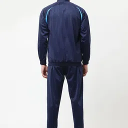 Shiv Naresh Colourblocked Mock Collar Mid-Rise Tracksuit image 2