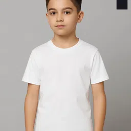 FBAR Boys Pack Of 2 Round Neck Regular Sleeves Pure Cotton Regular Fit T-shirts-picture-41